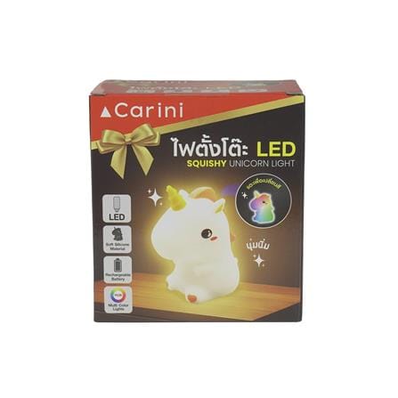 ไฟตั้งโต๊ะ LED CARINI UNICORN 1.4 วัตต์ สีขาว/เหลือง/ชมพู_4
