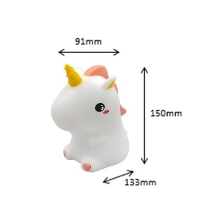 ไฟตั้งโต๊ะ LED CARINI UNICORN 1.4 วัตต์ สีขาว/เหลือง/ชมพู_12