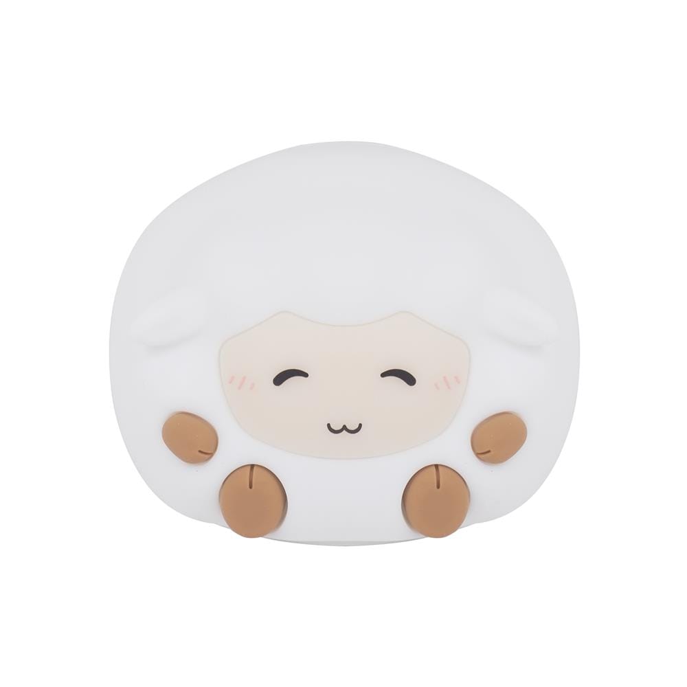 โคมไฟซิลิโคน แกะน้อย CARINI LITTLE SEEP 1.4 วัตต์ เปลี่ยนแสงได้ สีขาว/น้ำตาล