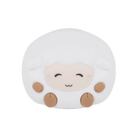 โคมไฟซิลิโคน แกะน้อย CARINI LITTLE SEEP 1.4 วัตต์ เปลี่ยนแสงได้ สีขาว/น้ำตาล_1