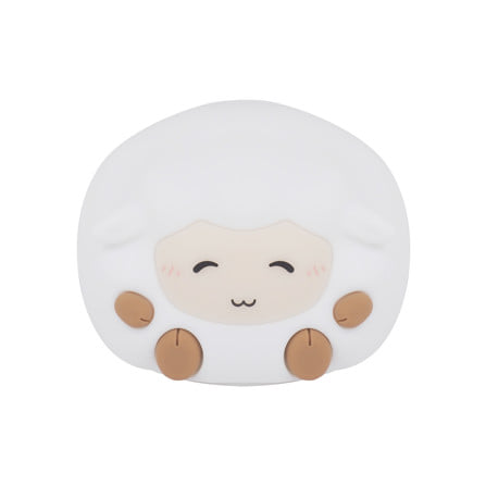 โคมไฟซิลิโคน แกะน้อย CARINI LITTLE SEEP 1.4 วัตต์ เปลี่ยนแสงได้ สีขาว/น้ำตาล_2