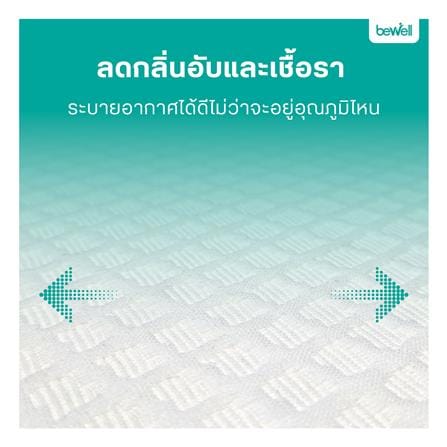 ที่นอนยางพารา 6 ฟุต สุญญากาศ BEWELL รุ่น RELIEF_8
