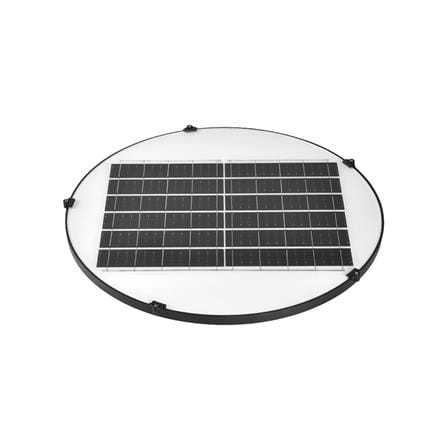 ไฟสนาม SOLAR SHINING UFO-X 1000 วัตต์ DAYLIGHT สีดำ_2