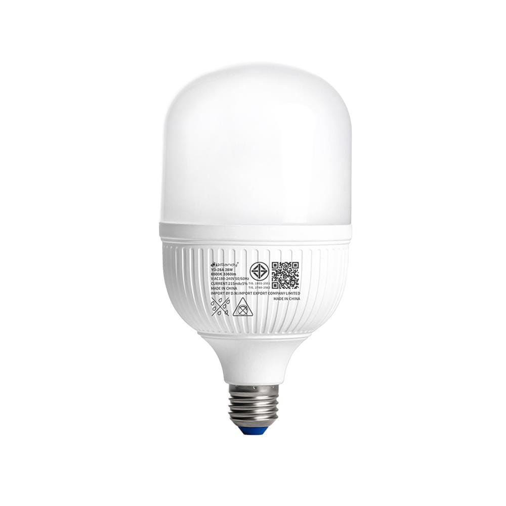 หลอด LED RANDY HIGH WATT YD-28A 28 วัตต์ DAYLIGHT E27