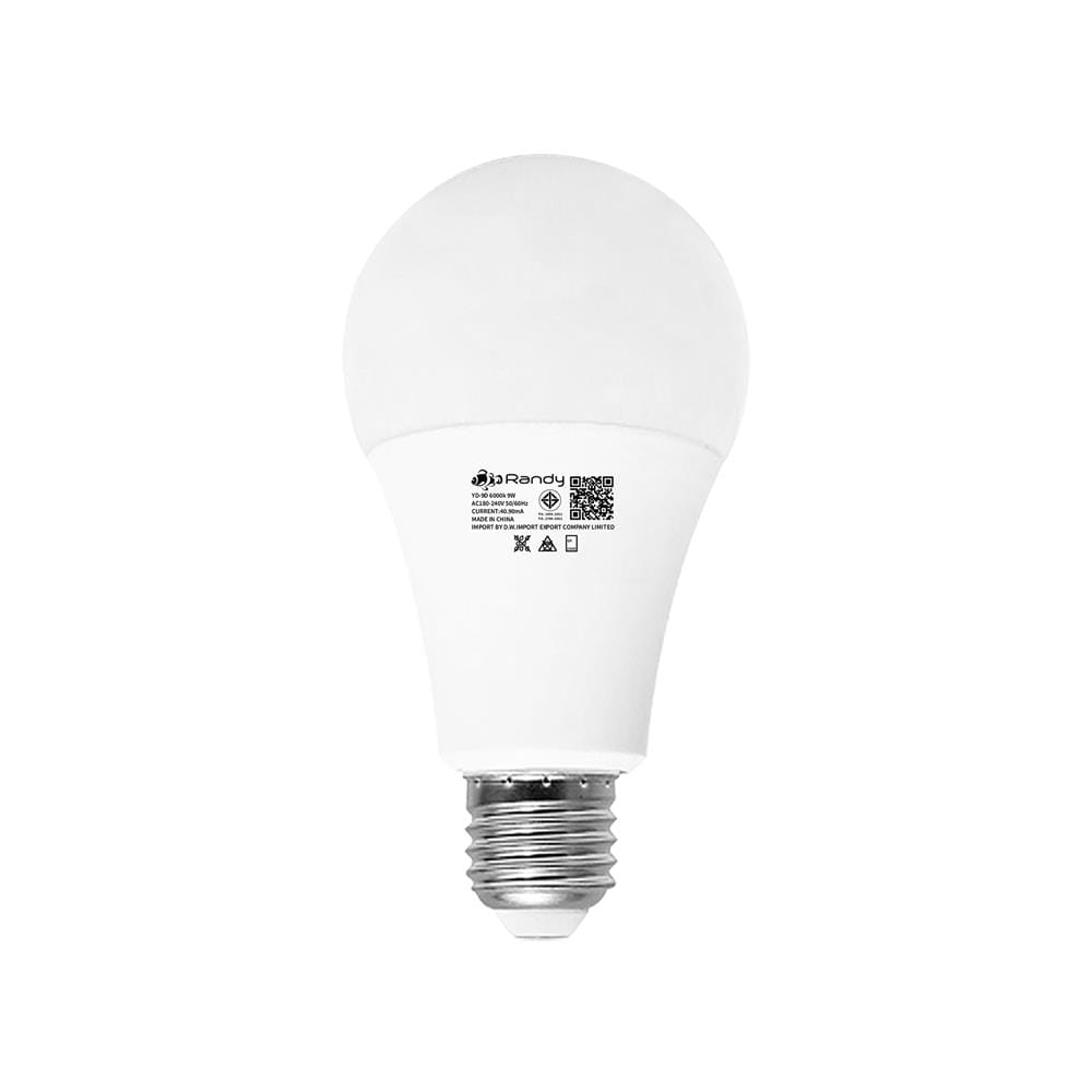 หลอด LED RANDY BULB 9 วัตต์ DAYLIGHT E27