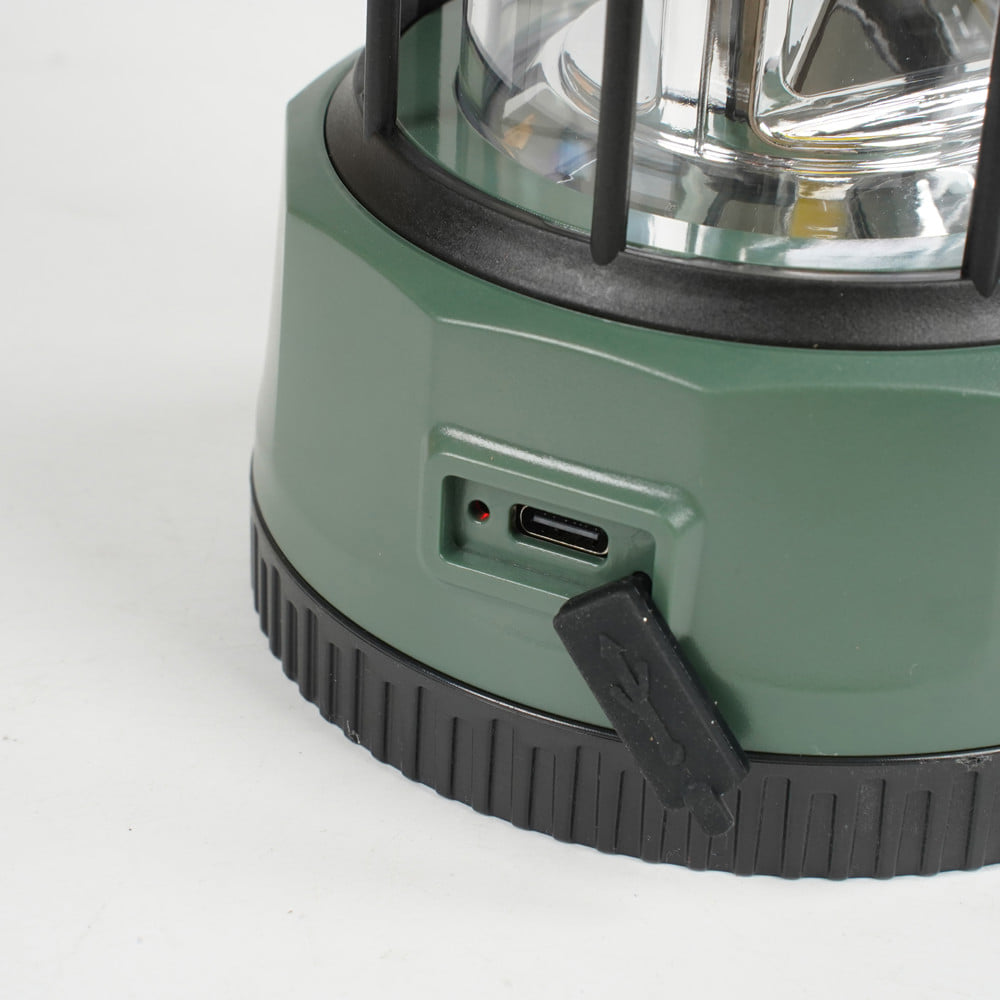ตะเกียงแคมป์ปิ้ง SPRING SOLAR LED XPLOR สีเขียวเข้ม