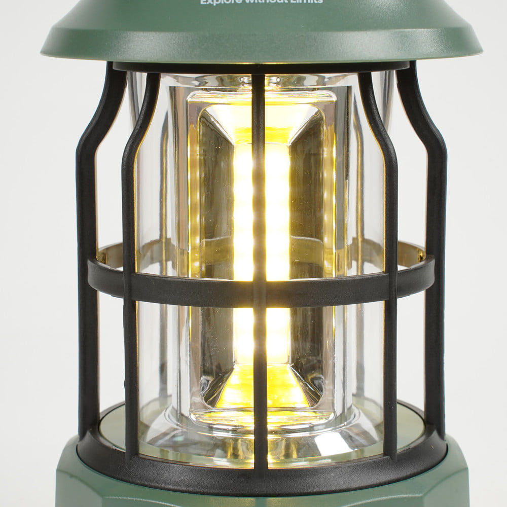 ตะเกียงแคมป์ปิ้ง SPRING SOLAR LED XPLOR สีเขียวเข้ม