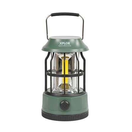 ตะเกียงแคมป์ปิ้ง SPRING SOLAR LED XPLOR สีเขียวเข้ม_0