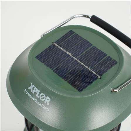 ตะเกียงแคมป์ปิ้ง SPRING SOLAR LED XPLOR สีเขียวเข้ม_2