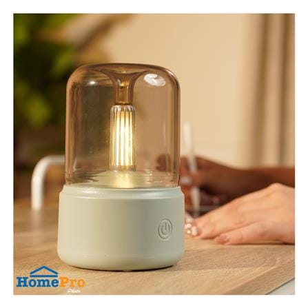 ไฟตั้งโต๊ะ LED CARINI THX24903-GN 0.9 วัตต์ WARM WHITE สีเขียว_4