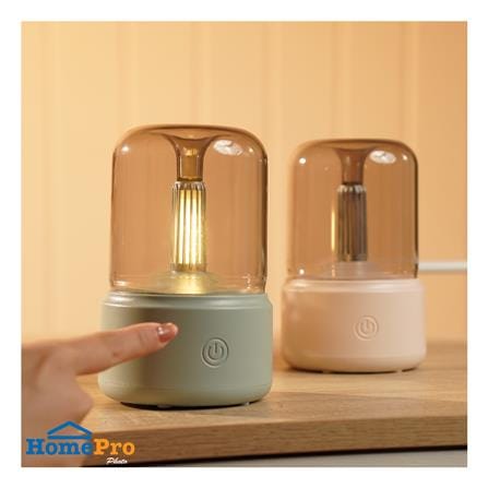 ไฟตั้งโต๊ะ LED CARINI THX24903-GN 0.9 วัตต์ WARM WHITE สีเขียว_5