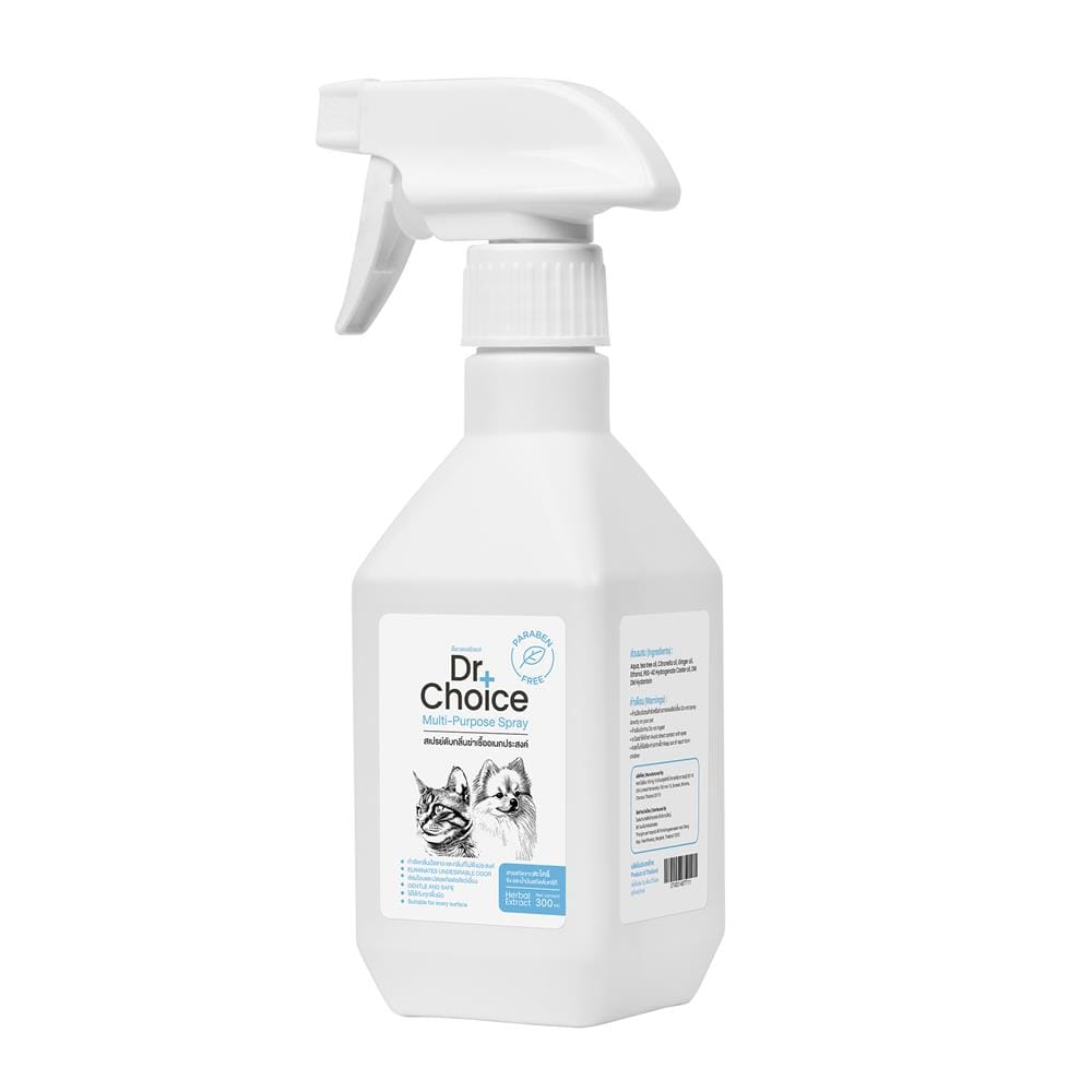 สเปรย์ดับกลิ่นอเนกประสงค์ DR.CHOICE MULIT-PURPOSESPRAY 300 มล.