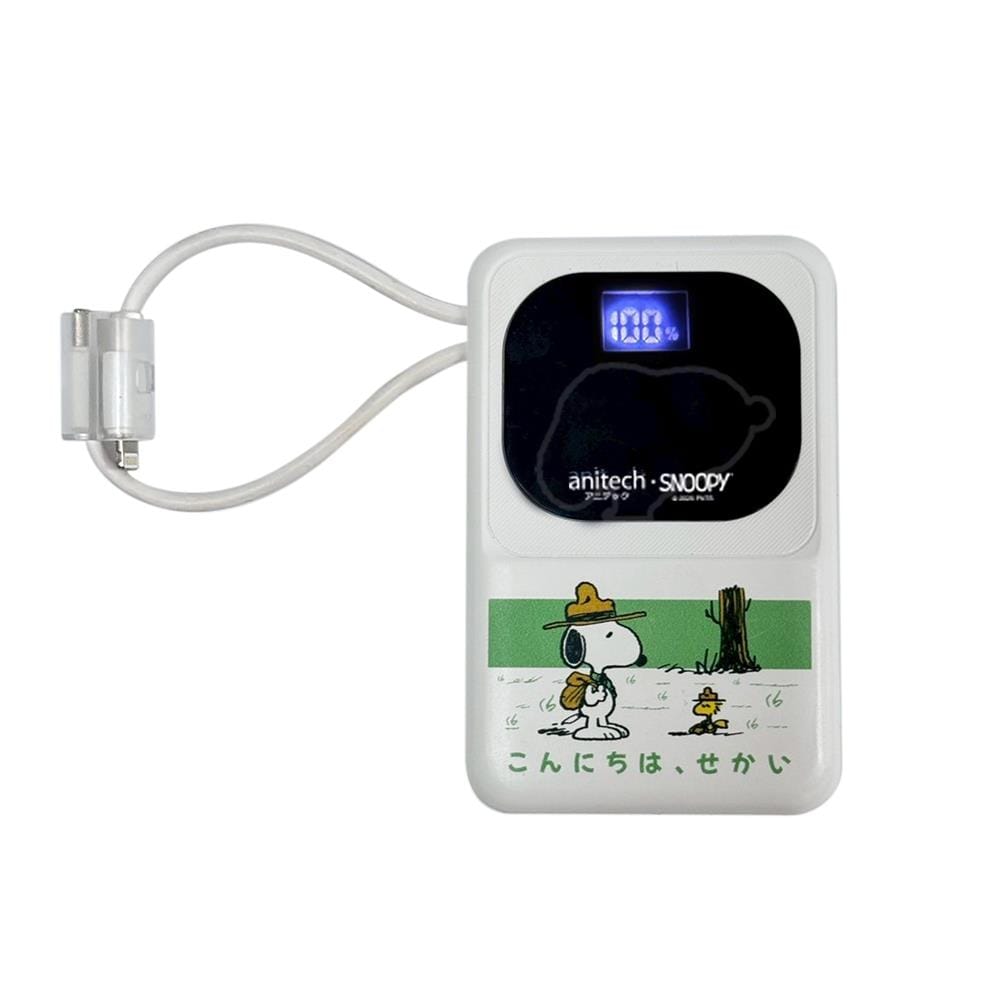 พาวเวอร์แบงก์ ANITECH PB20-B 20000mAh สีขาว
