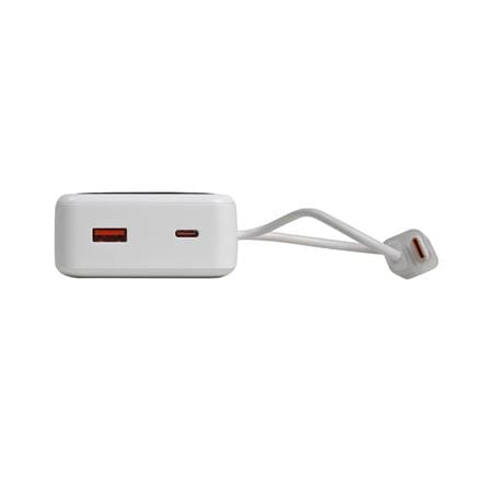 พาวเวอร์แบงก์ ANITECH PB20-B 20000mAh สีขาว_4