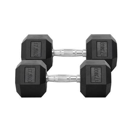 ดัมเบลหกเหลี่ยม IRONTEC HEX 17.5 กก. (แพ็ก 2 ชิ้น)