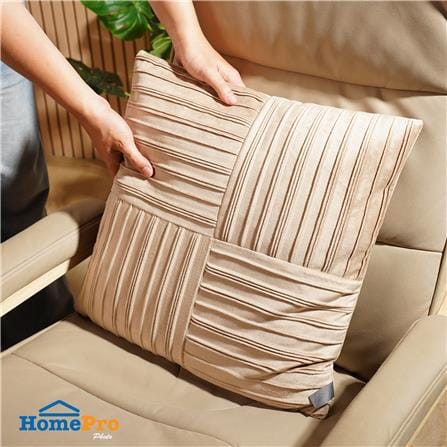 หมอนอิง HOME LIVING STYLE PREVIA 18x18 นิ้ว สีน้ำตาล_5