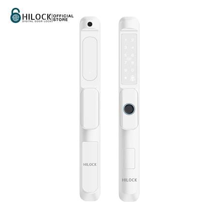 กลอนดิจิตอล HILOCK HL-437W สีขาว_0