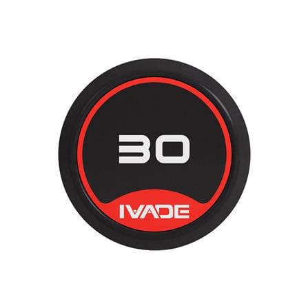 บาร์เบลแกนหยักหุ้มยาง IVADE 30 กก. (1 ชิ้น)_6