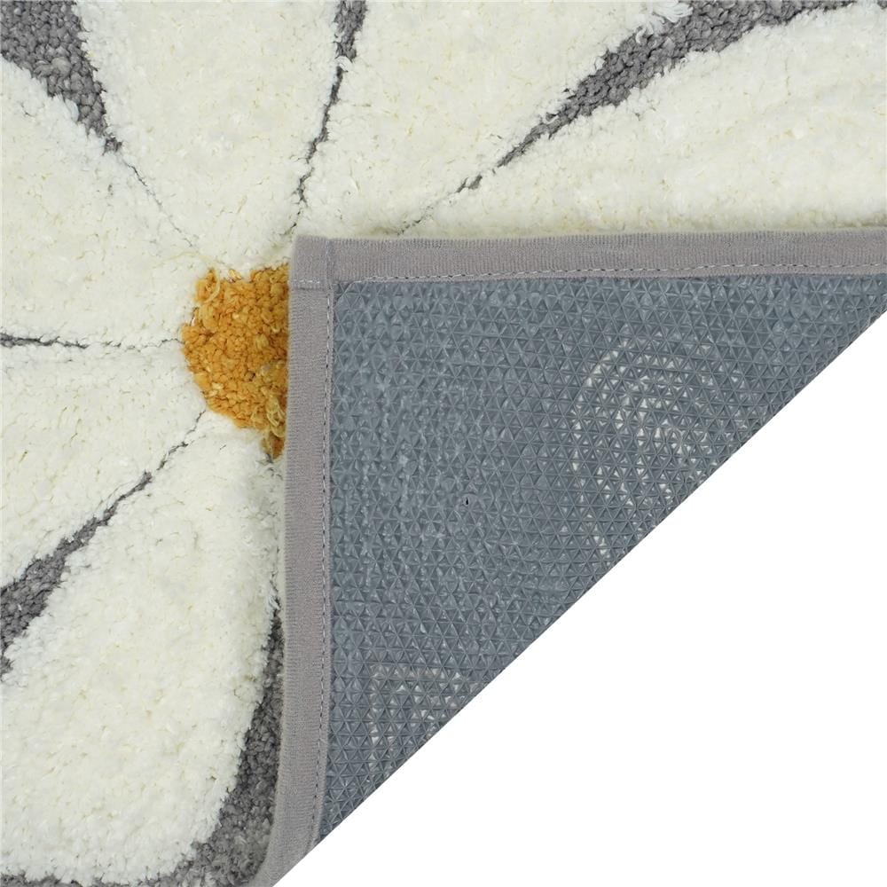 พรม HOME LIVING STYLE DAISY 45X70 ซม. สีเทา