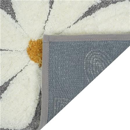 พรม HOME LIVING STYLE DAISY 45X70 ซม. สีเทา_2