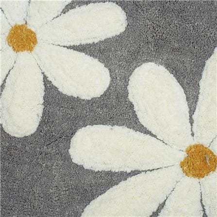 พรม HOME LIVING STYLE DAISY 45X70 ซม. สีเทา_3