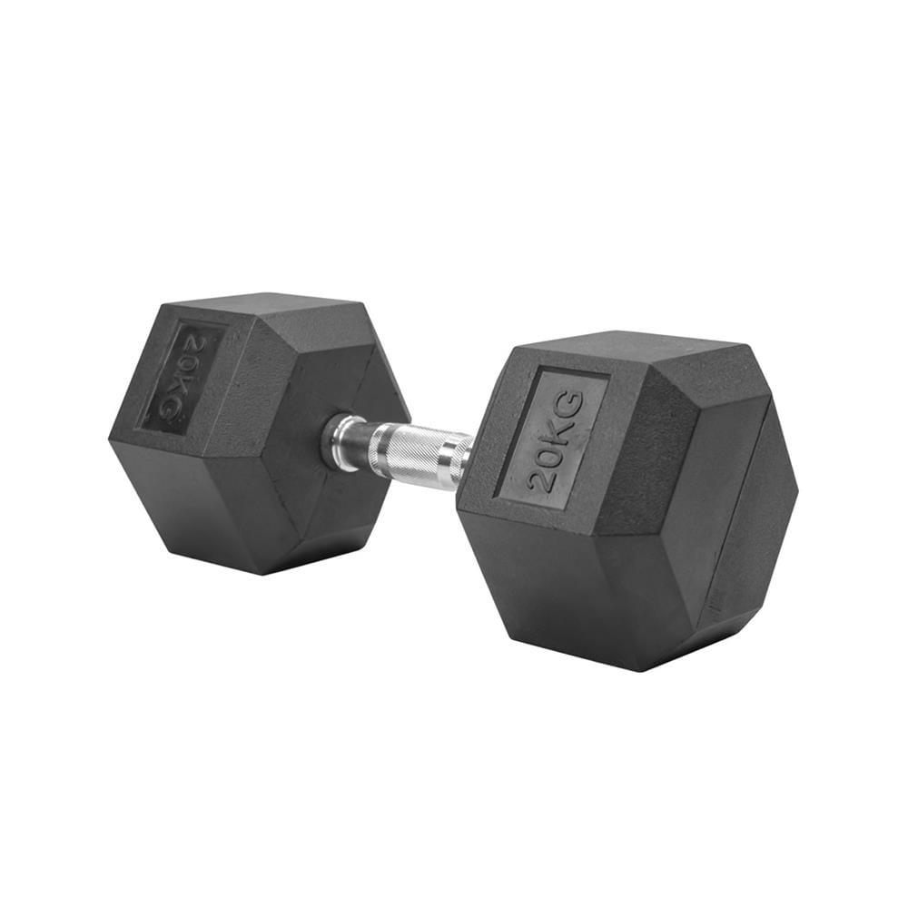 ดัมเบลหกเหลี่ยม IRONTEC HEX 20 กก. (แพ็ก 2 ชิ้น)