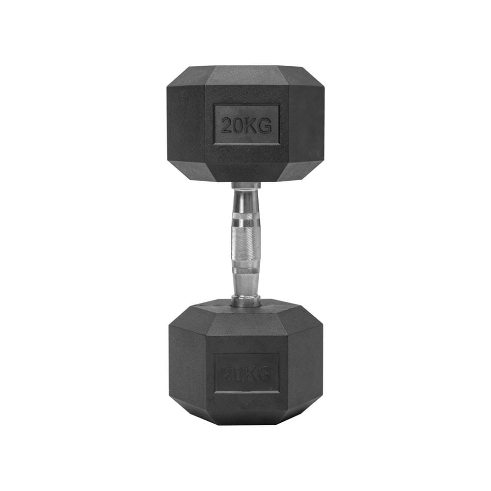 ดัมเบลหกเหลี่ยม IRONTEC HEX 20 กก. (แพ็ก 2 ชิ้น)