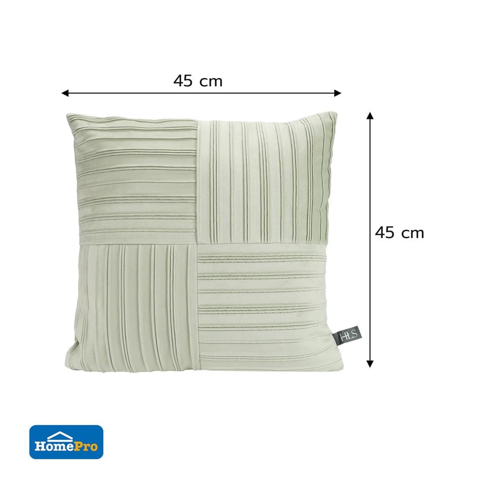 หมอนอิง HOME LIVING STYLE PREVIA 18x18 นิ้ว สีเขียว