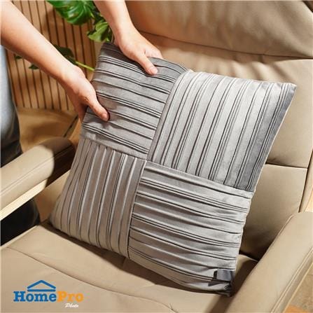 หมอนอิง HOME LIVING STYLE PREVIA 18x18 นิ้ว สีเทา_5