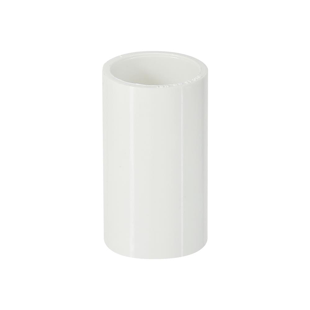 ข้อต่อตรง PVC ตราช้างNPI 16 มม. มาตรฐาน BS สีขาว (แพ็ก 5 ชิ้น)