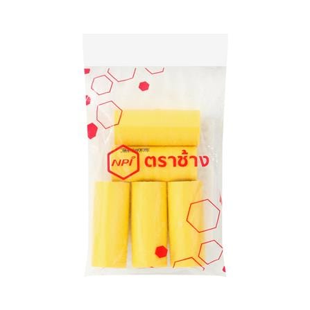 ข้อต่อตรง PVC ตราช้างNPI 1/2 นิ้ว สีเหลือง (แพ็ก 5 ชิ้น)_2
