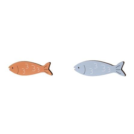 ชั้นวางติดผนังพร้อมขอแขวน STACKO LITTLE-P 15x60x15 ซม. สีฟ้า_5