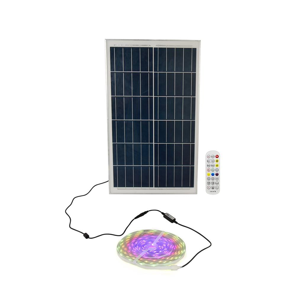 ไฟจัดสวน SOLAR CARINI SP25-10M 360 วัตต์ RGB สีขาว_1