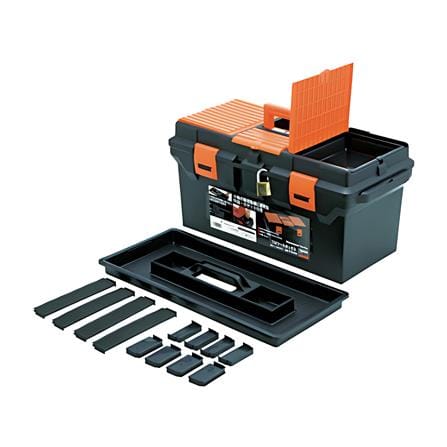 กล่องเครื่องมือพลาสติก TRUSCO TTB-800 สีดำ-ส้ม_1