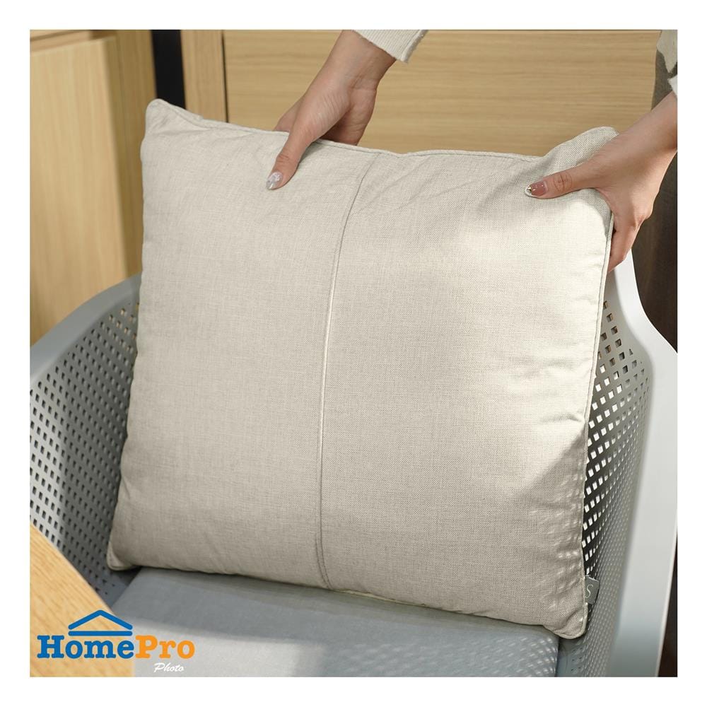 หมอนอิง HOME LIVING STYLE MASTER 18x18 นิ้ว สีครีม