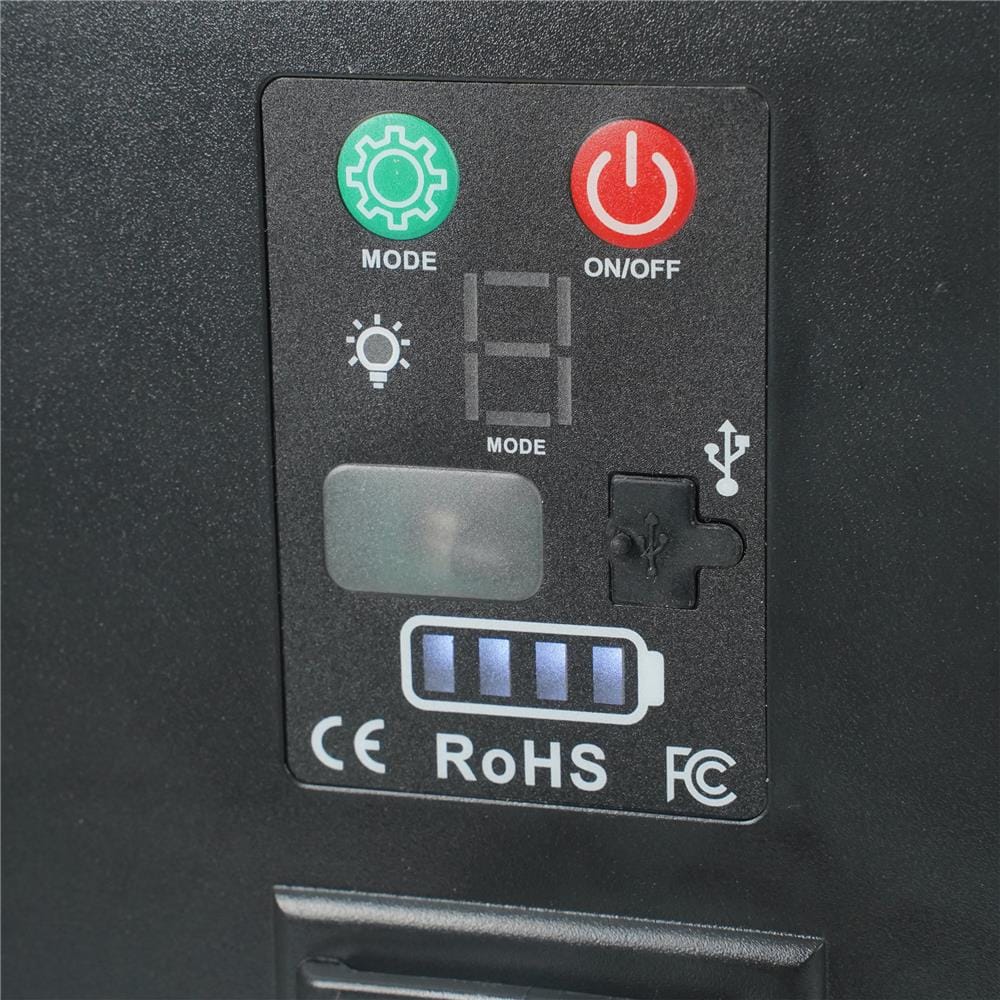 ไฟจัดสวน SOLAR CARINI SP13-10M 288 วัตต์ RGB สีขาว