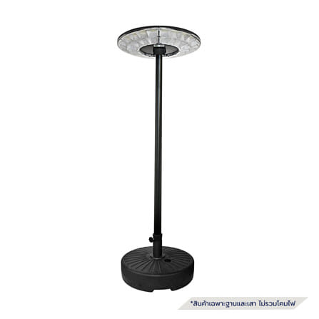 เสาไฟ SOLAR CARINI 1175 2.5 เมตร สีดำ_0