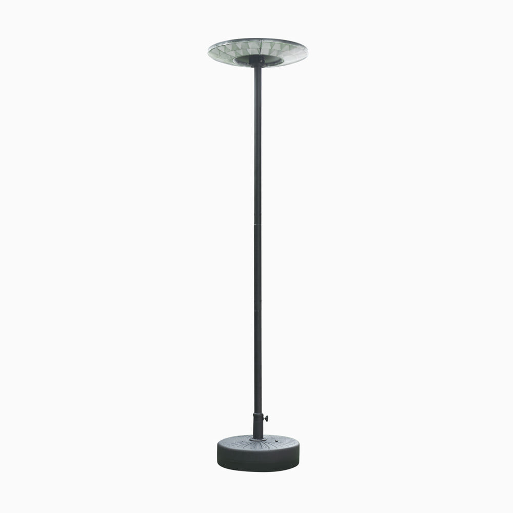 ไฟสนาม SOLAR CARINI 492 1200 วัตต์ DAYLIGHT สีดำ