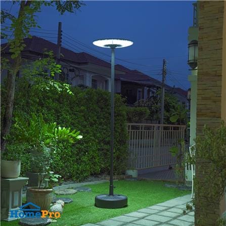 ไฟสนาม SOLAR CARINI 492 1200 วัตต์ DAYLIGHT สีดำ_4