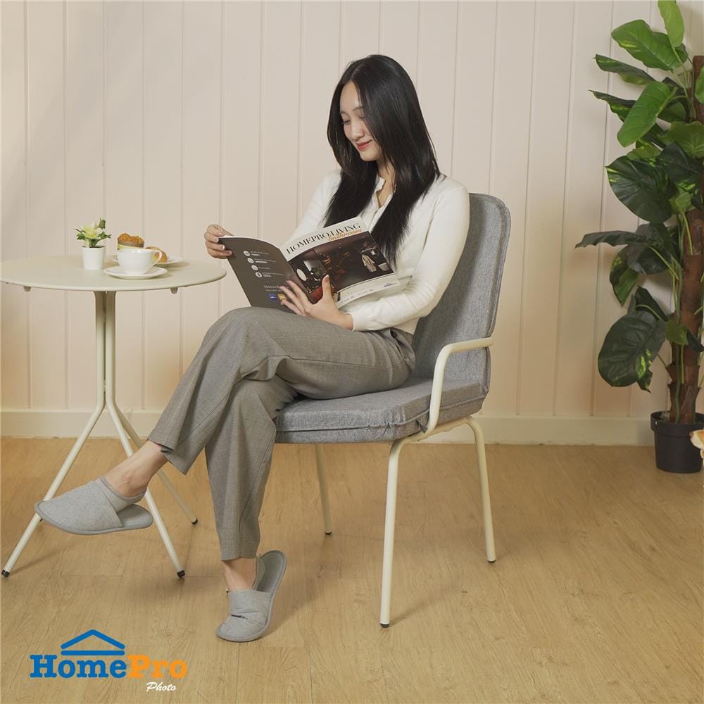 เบาะรองนั่ง HOME LIVING STYLE MASTER 20x40 นิ้ว สีเทา