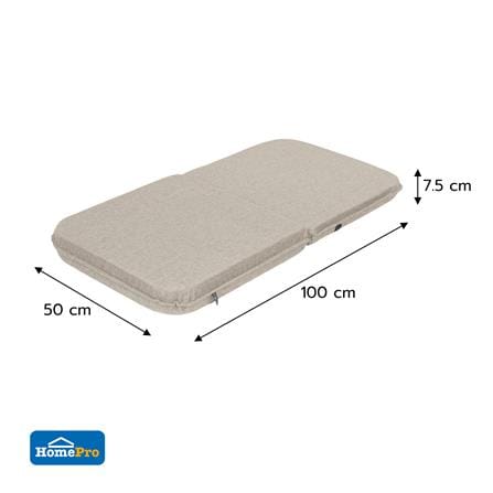 เบาะรองนั่ง HOME LIVING STYLE MASTER 20x40 นิ้ว สีน้ำตาล_7