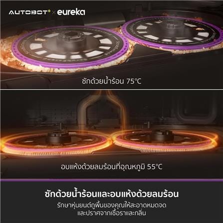 เครื่องดูดฝุ่นหุ่นยนต์ EUREKA J15 PRO ULTRA สีดำ_19