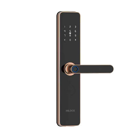กลอนดิจิตอล HILOCK HL-631C สีทองแดง_2
