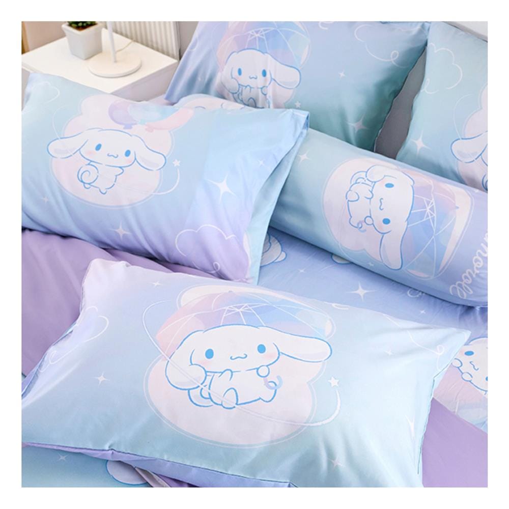 ชุดผ้าปูที่นอน 6 ฟุต (ชุด 6 ชิ้น) JESSICA CINNAMOROLL 22065-JP016