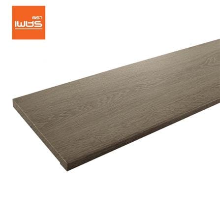 ไม้บันได SPC ตราเพชร 12 นิ้ว 30x150x2.4 ซม. สีน้ำตาล_1