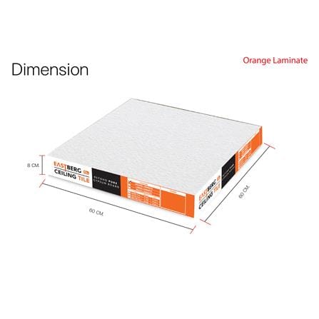 แผ่นยิปซั่ม GM EASTBERG ออเร้นจ์ 60x60x0.8 ซม. (แพ็ก 10 ชิ้น)_4