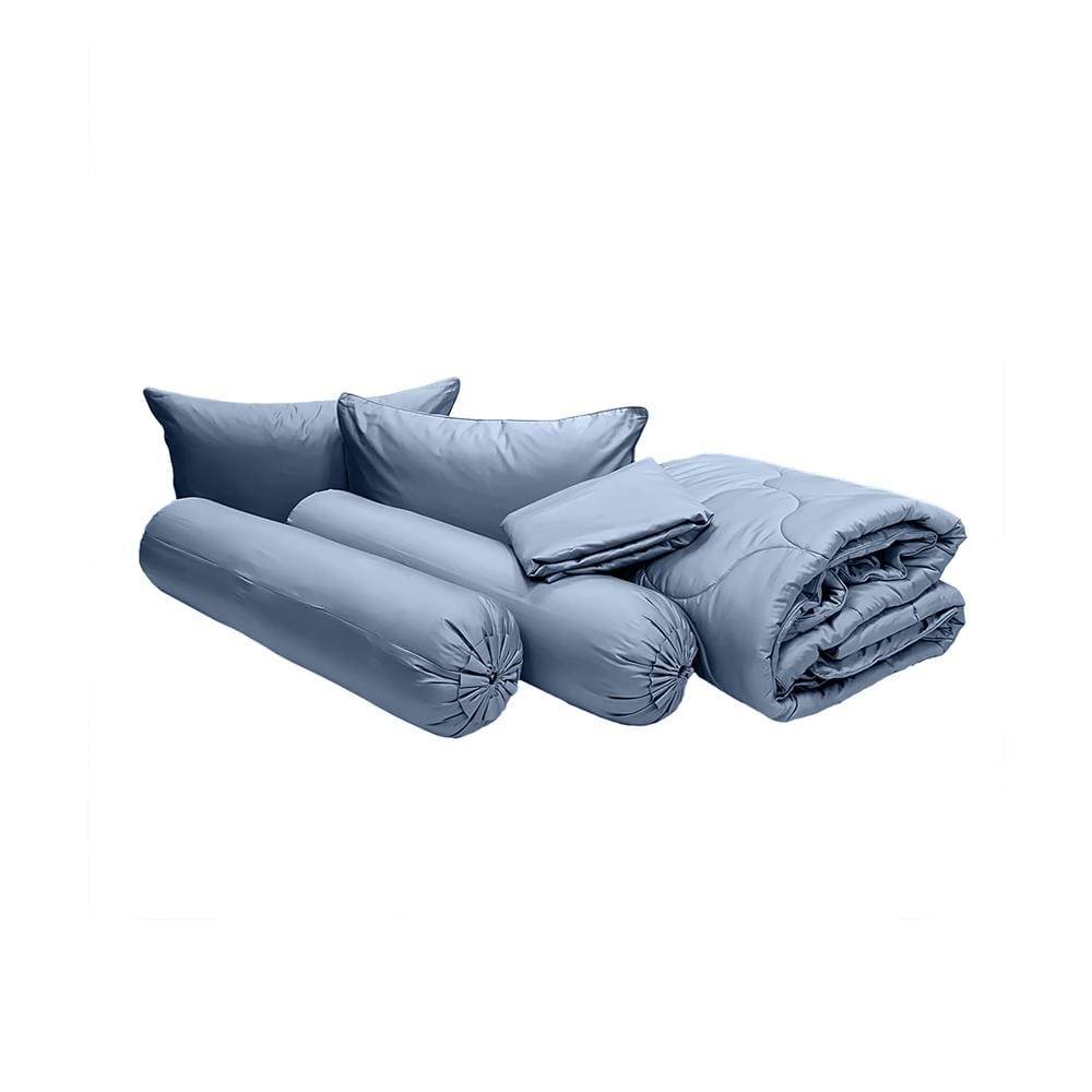 ชุดผ้าปูที่นอน 6 ฟุต (ชุด 6 ชิ้น) STEVENS PURE COTTON ML21BL