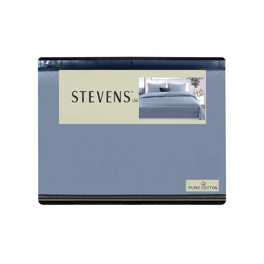ชุดผ้าปูที่นอน 6 ฟุต (ชุด 6 ชิ้น) STEVENS PURE COTTON ML21BL