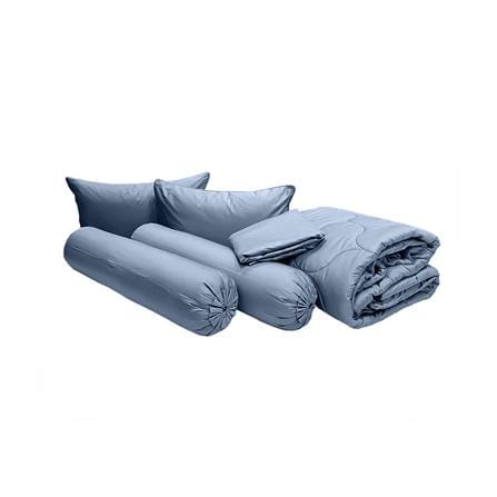 ชุดผ้าปูที่นอน 6 ฟุต (ชุด 6 ชิ้น) STEVENS PURE COTTON ML21BL_1