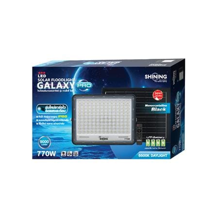 สปอตไลท์ SOLAR SHINING GALAXY PRO 770 วัตต์ DAYLIGHT สีดำ_7